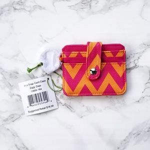 Vera Bradley In a Snap Card Case Ziggy Zag